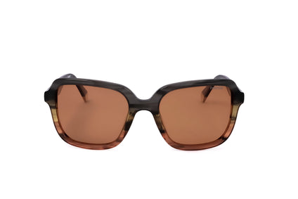 POLAROID Women's PLD 4095/S/X Sunglasses, Grey Orange, 53