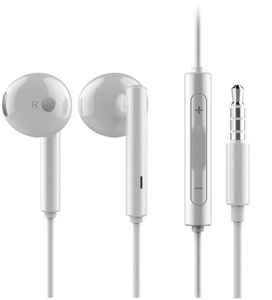 Original Huawei Headset in White for Huawei P9 - Plus Earphones with Volume Control & Micro