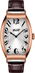 Tissot unisex-adult Porto Stainless Steel Dress Watch Rose Gold T1285093603200