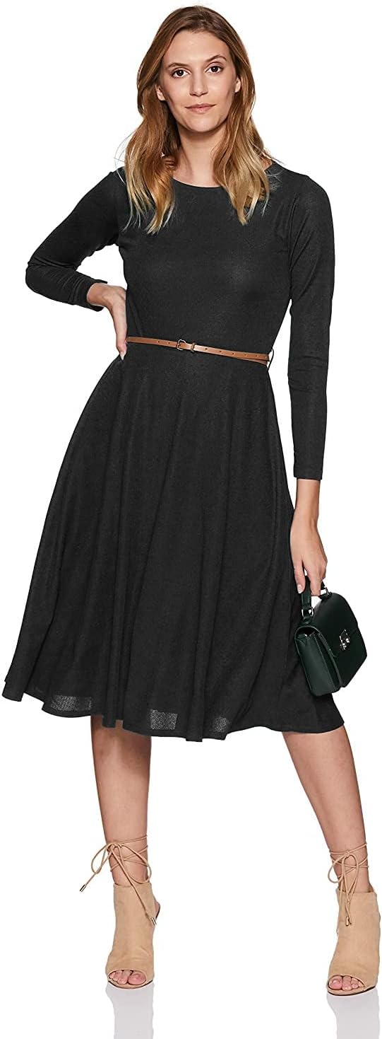 Miss Olive Women's Skater Midi Dress