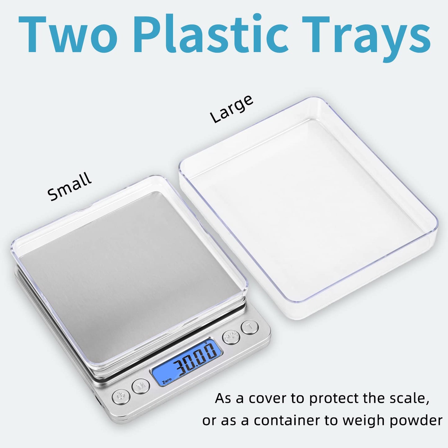 NEXT-SHINE Gram Scale Digital Mini Pocket Pro Size Rechargeable Portable Scale 500g x 0.01g with Stainless Steel USB Charged for Coffee Beans Jewelry Small Postal Parcel Baking Cooking