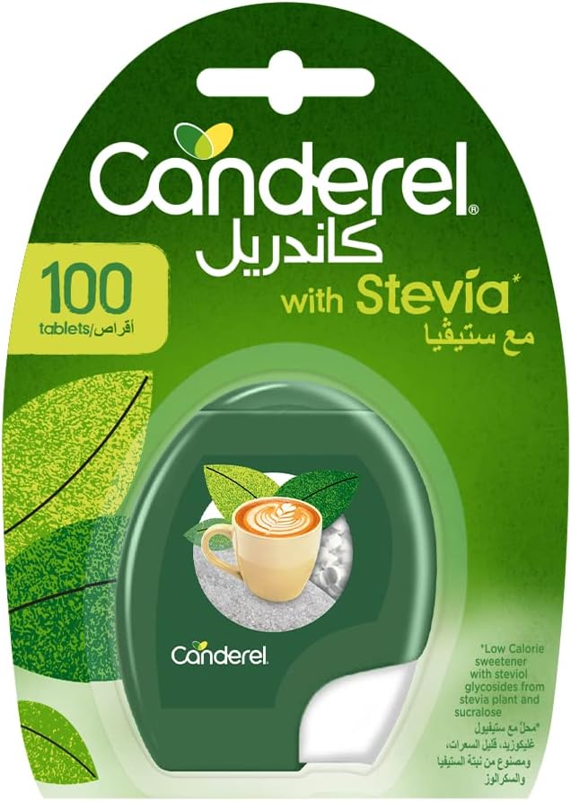 CANDEREL WITH STEVIA SWEETENER 100 TABS