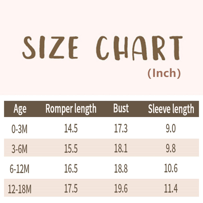 YOUNGER TREE Newborn Baby Girl Romper Ruffle Jumpsuits Long Sleeve Sweater Rompers Infant Girls Clothes Fall Winter Outfit(3-6 M)