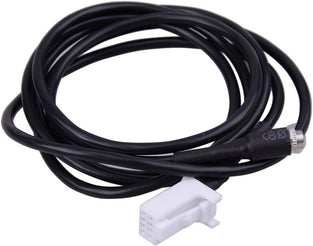 beler AUX Input Audio Female Adaptor Socket Cable Fit for Suzuki SX4 Grand Vitara 2007-2010 Black SHE1537