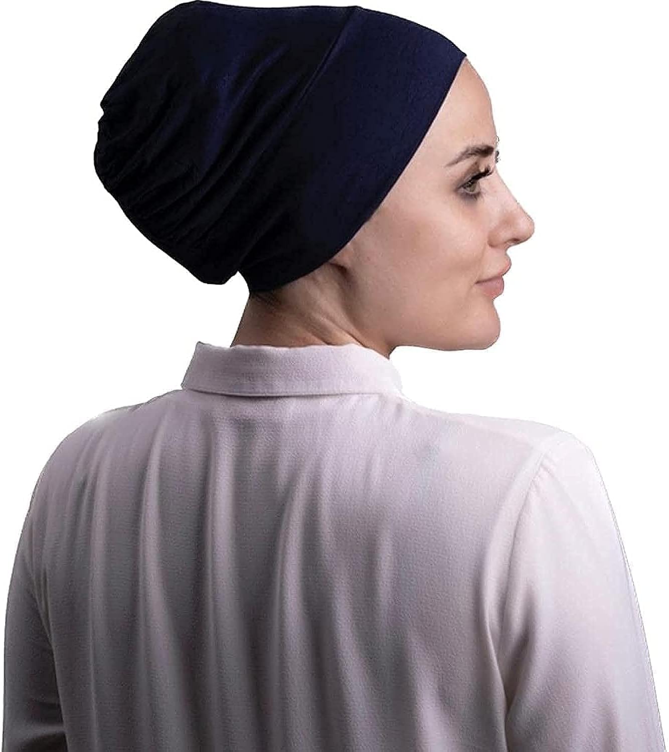 women stretchable cotton under hijab cap, bone under scarf for Muslim woman, hijab inner