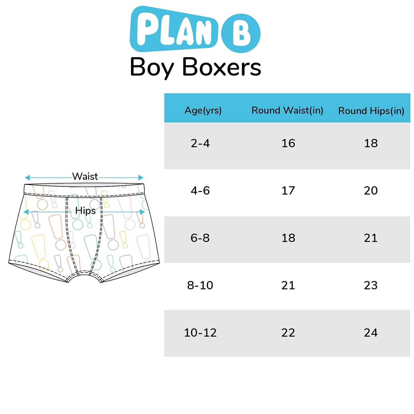 YouGotPlanB Kids Boys Boxers Fruity Prints of Watermelon, Oranges, and Banana - 100% Cotton (Set 3) 4-6Y