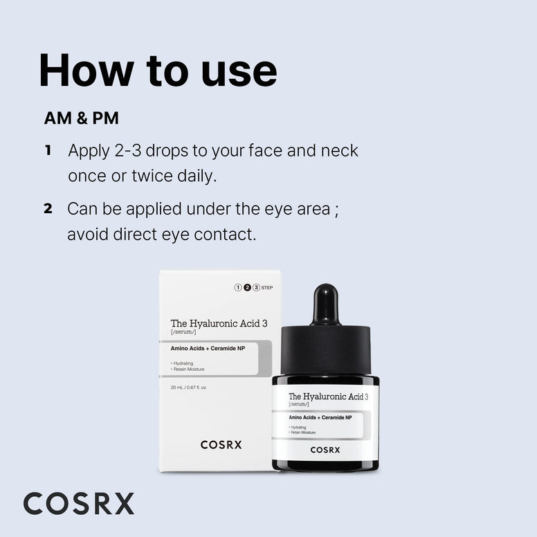 COSRX The Hyaluronic Acid 3 Serum 20ml