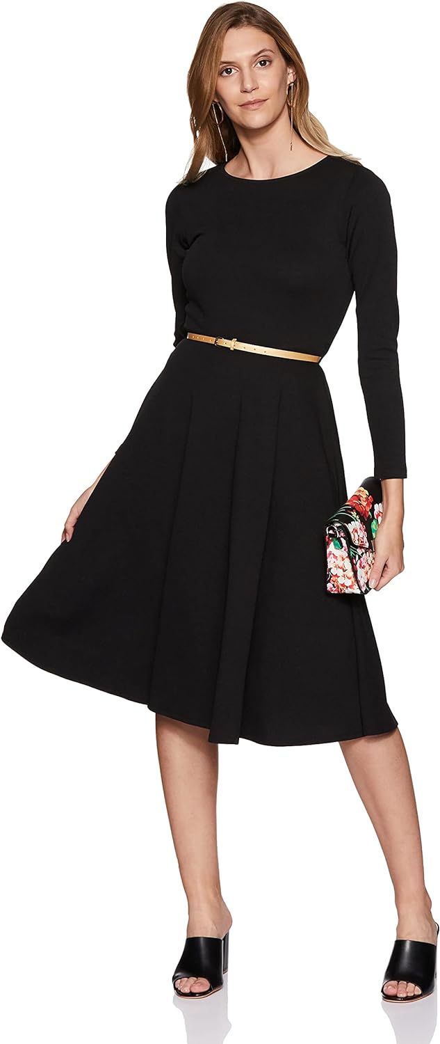 Miss Olive Women's Skater Midi Dress