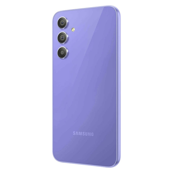 SAMSUNG Galaxy A54 5G (Awesome Violet, 8GB, 256GB Storage) | 50 MP No Shake Cam (OIS) | IP67 | Gorilla Glass 5 | Voice Focus | Without Charger, purple