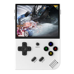 RG35XX Plus Retro Handheld Game Console 3.5 Inch IPS Screen Linux OS Built-in 64G + 128G TF Card Retro Video Games Consoles Portable Pocket Video Player 10000+ Games (White)