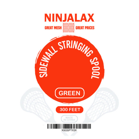 Ninjalax Lacrosse Sidewall Stringing Spool - 300 feet