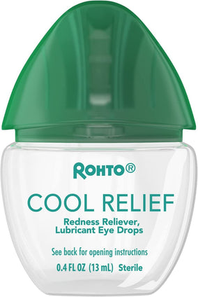 Rohto Cool Redness Relief Eye Drops 0.4 Fl Oz