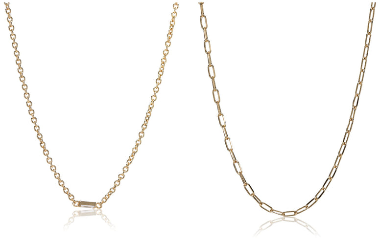 Aldo Women's Qelatram Chain Necklace, Gold, Standard