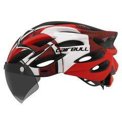 Cairbull Road Mountain bike Riding Helmet Helmet With Lens And Brim Taillight Riding Helmet Riding Equipment