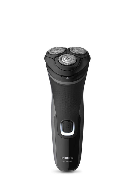 Philips Series 1000 Dry Men's Electric Shaver with PowerCut Blades & pop-up Trimmer, Street Grey