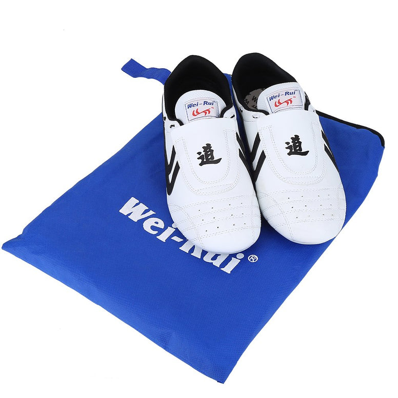 Unisex Taekwondo Shoes, Martial Arts Sports Shoes Sports Boxing Karate Martial Arts Taichi Shoes Lightweight Shoes for Kids Women Men Adult with a Storage Bag