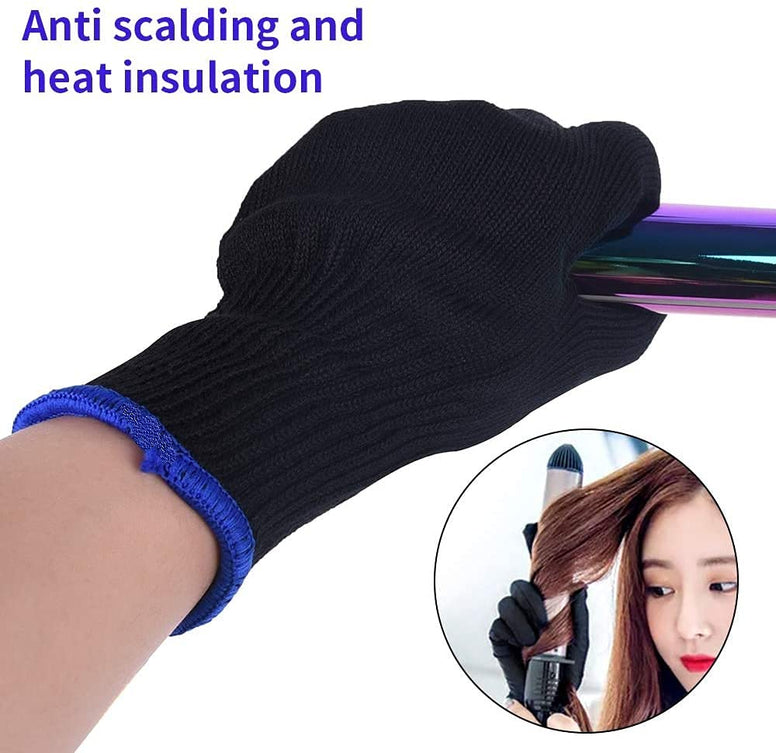 Professional Hair Styling Heat Protection Gloves, Straightening Thermal Heat Resistant Glove