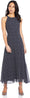 Adrianna Papell womens DARLING DOT MIDI DRESS Dress