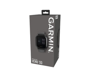 Garmin Venu Sq GPS Smartwatch with All-day Health Monitoring and Fitness Features, Built-in Sports Apps and More, Shadow Grey with Slate Bezel