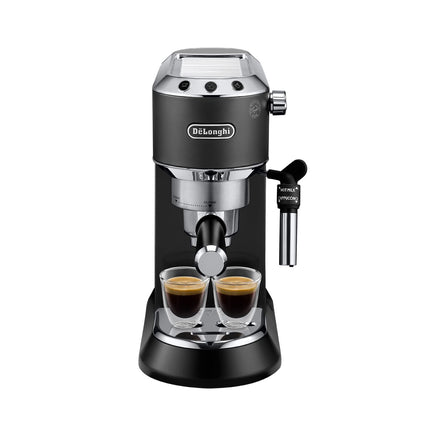 De'Longhi Dedica Pump Espresso Manual Coffee Machine | Cappuccino, Latte Macchiato With Milk Frother | Thermo Block Heating System For Accurate Temperature | Easy To Clean | EC685.BK (Black)