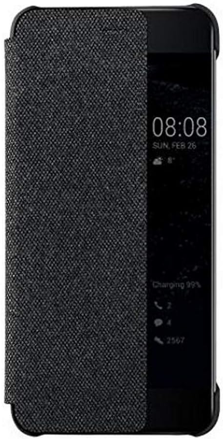 Huawei P10 Plus Flip View Cover, Dark Grey - Suitable For P10 Plus, 6901443158768