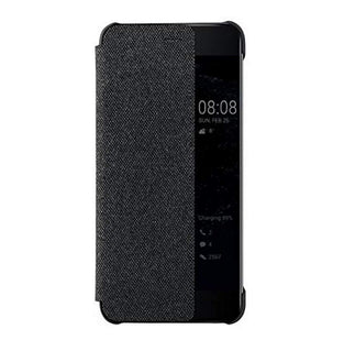 Huawei P10 Plus Flip View Cover, Dark Grey - Suitable For P10 Plus, 6901443158768