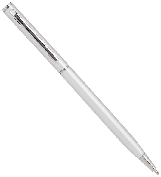 Hema slim ballpoint pen, silver