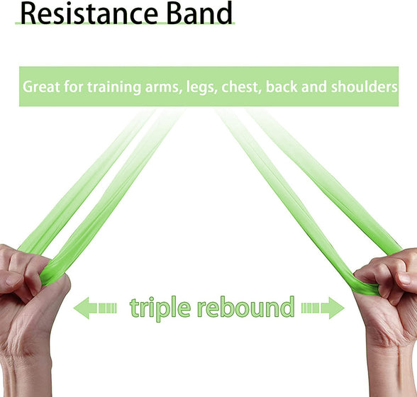 PROIRON Resistance Bands,TPE Elastic Bands with 3 Resistance Levels Skin-Friendly(Latex-Free) Stretch Bands for Recovery, Physical Therapy, Yoga, Pilates, Rehab,Fitness,Strength Training