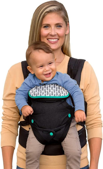 Infantino Flip Advanced 4-IN-1 Convertible Baby Carrier For 0 Months+ Black
