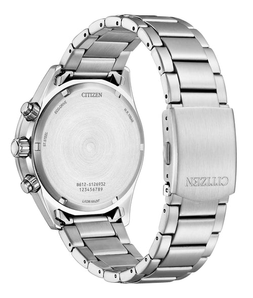 Citizen Men's Chronograph Japanese Quartz Watch with Stainless Steel Strap CA0770-72X, Silver, bracelet