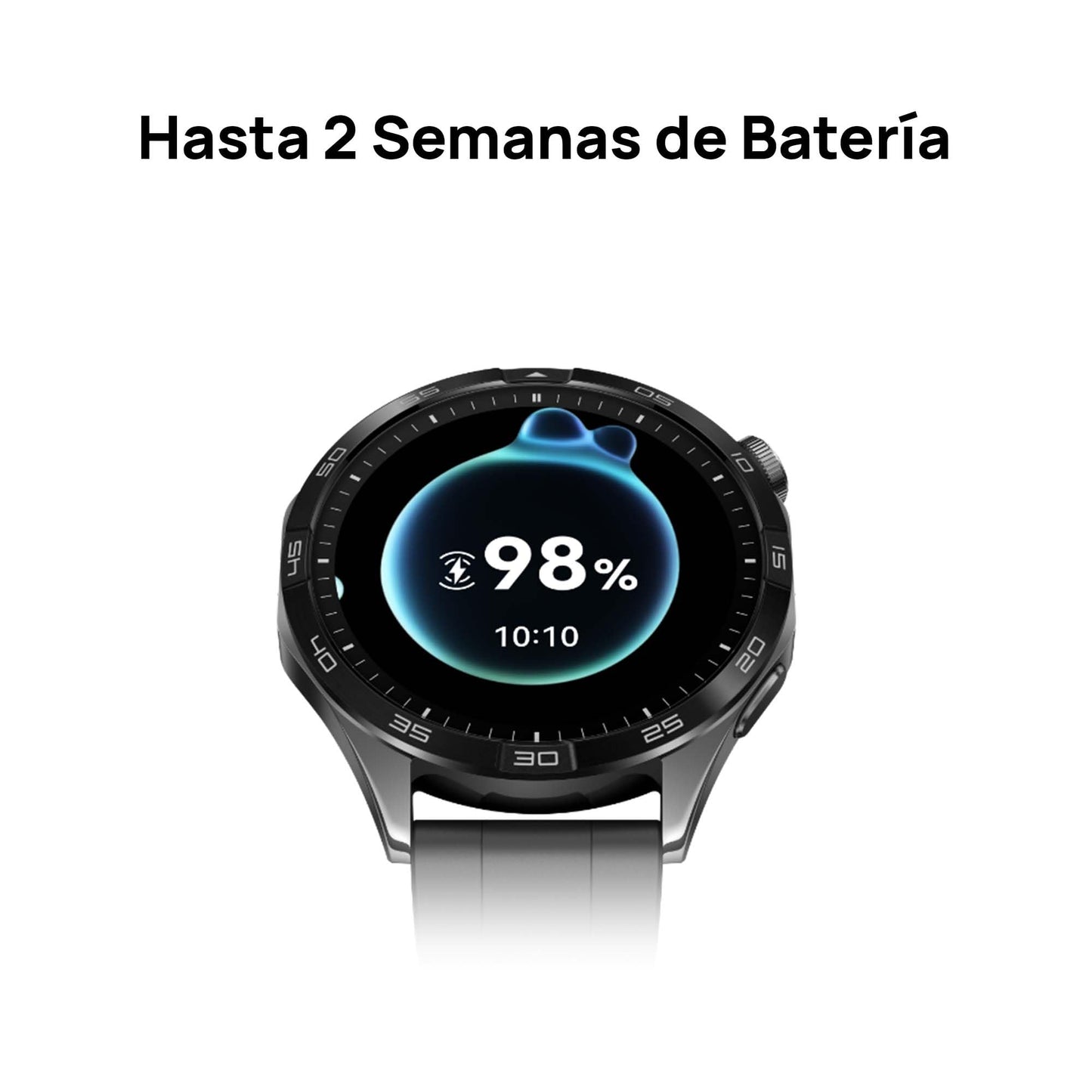 HUAWEI Watch GT4 46mm Smartwatch, Upto 2-Weeks Battery Life, Dual-Band Five-System GNSS Positioning, Pulse Wave Arrhythmia Analysis, 24/7 Health Monitoring, Compatible with Android & iOS, Black