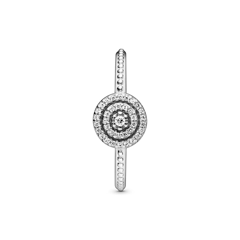 Pandora Women'S 925 Sterling Radiant Elegance Ring