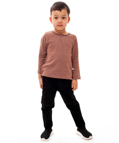 Enfants Chéris Toddler Henley Shirt Boys Long Sleeve Shirts 2-7 Years