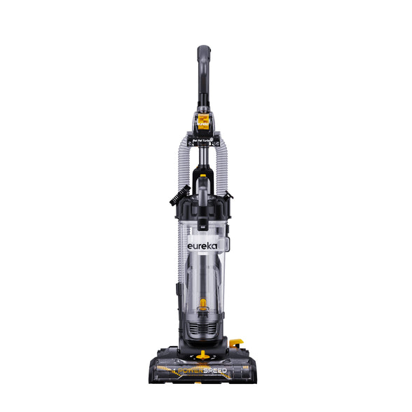 EUREKA Upright Vacuum Cleaner PowerSpeed Turbo Corded Vacuum Powerful Suction Lightweight Multi-usage All in One Vacuum for Pets Hair,carpet,hard floor, tile floor-Black