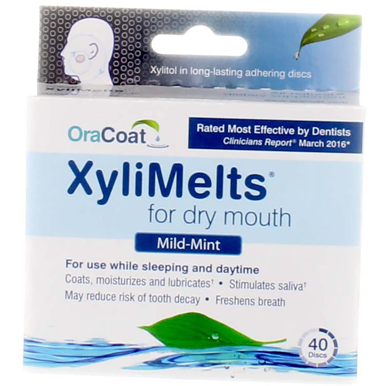 Xylimelts For Dry Mouth-M Size 40ct