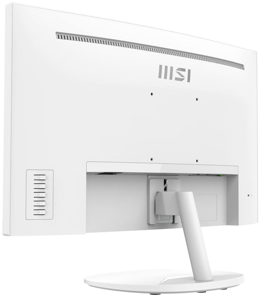 MSI Pro MP241CAW, 27", 1920 x 1080 (FHD), Curved VA, 75Hz, TUV Certified Eyesight Protection, 4ms, Displayport, HDMI, Tilt,White