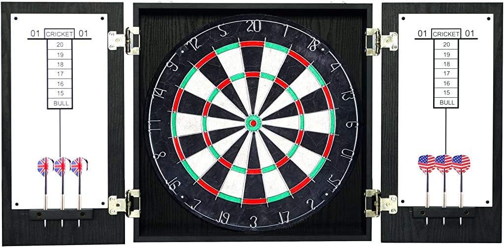 Hathaway Winchester Dartboard & Cabinet Set