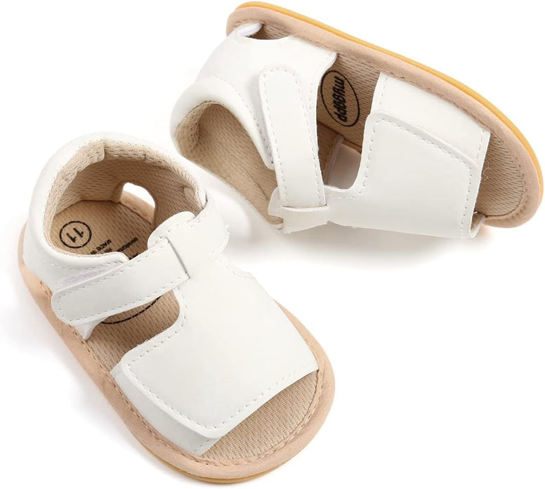 GDSDYM Infant Baby Girl Boy Sandals Comfort Premium Summer Outdoor Casual Beach Shoes Anti Slip Rubber Sole Newborn Toddler Prewalker First Walking Shoes, for 6 Months baby