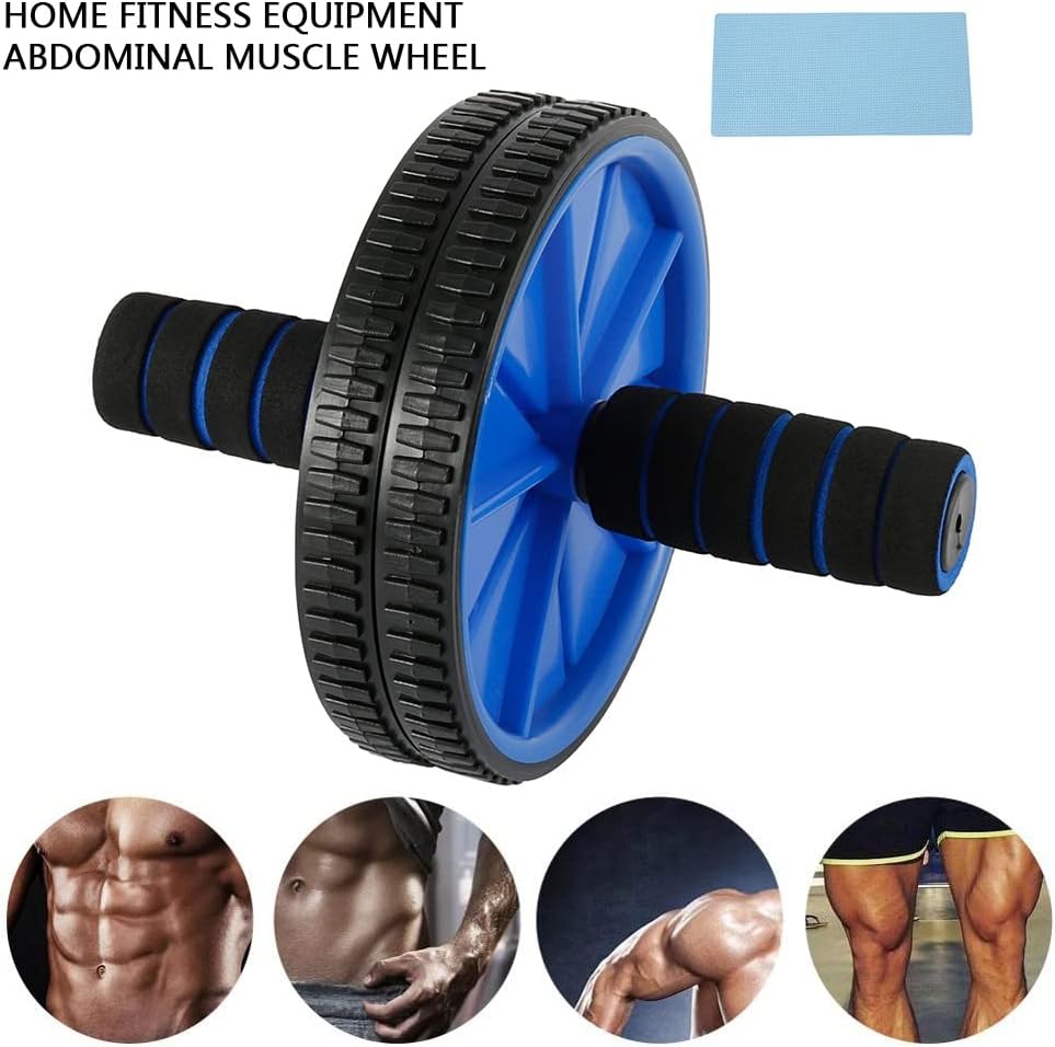 COOLBABY Abdominal Muscle Trainer AB Roller Abdominal Wheel Roller Exercise Wheel Gym Home Fitness Sport Exercise Building Equipment Tool