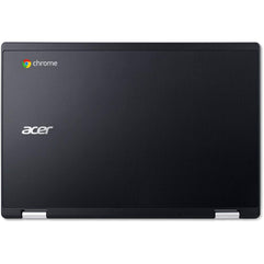 Acer R11 Convertible 2-in-1 Chromebook in Black 11.6in HD Touchscreen Intel N3060 1.6Ghz up to 2.48GHz 4GB RAM 32GB SSD, Webcam, Bluetooth, Chrome OS (Renewed) Chrome OS