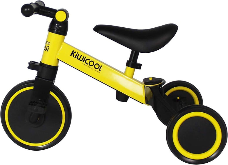 SKY-TOUCH 3 In 1 Kids Tricycles For 1.5-4 Years Old Kids Trike 3 Wheel Bike Boys Girls 3 Wheels Toddler Tricycles(Yellow)