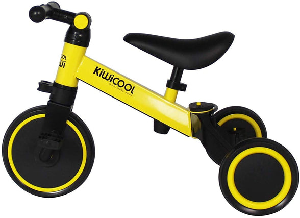 SKY-TOUCH 3 In 1 Kids Tricycles For 1.5-4 Years Old Kids Trike 3 Wheel Bike Boys Girls 3 Wheels Toddler Tricycles(Yellow)