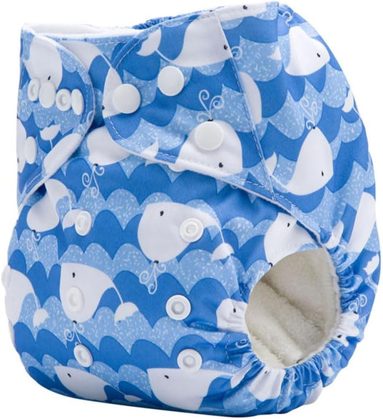 JZS Reusable Swim Nappy, Snug Fit & Fully Adjustable For Ages 0-18 Months, 3-12Kgs. Waterproof Lined With Soft Mesh Interior, Perfect For Swim Lessons