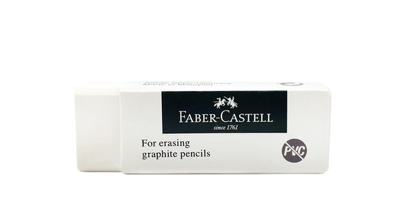 FABER-CASTELL PVC-FREE ERASER BIG BOX OF 20PC
