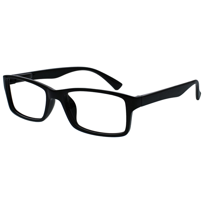 The Reading Glasses Company Black Readers Value 2 Pack Mens Womens UVR2092BK +1.00