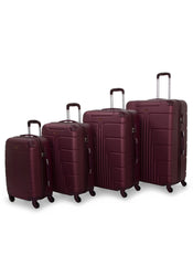 Senator Hardside Luggage on Wheels for Unisex A1012 | Ultra Lightweight ABS on with Spinner Wheels 4