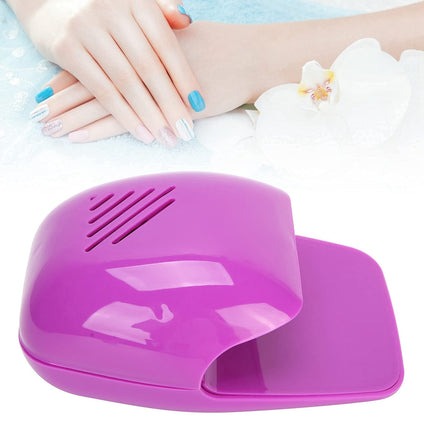 Electric Mini Nail Dryer, Portable Mini Nail Dryer, Beauty Mini Nail Polish Dryer, Suitable for Regular Nail Polish (Purple)