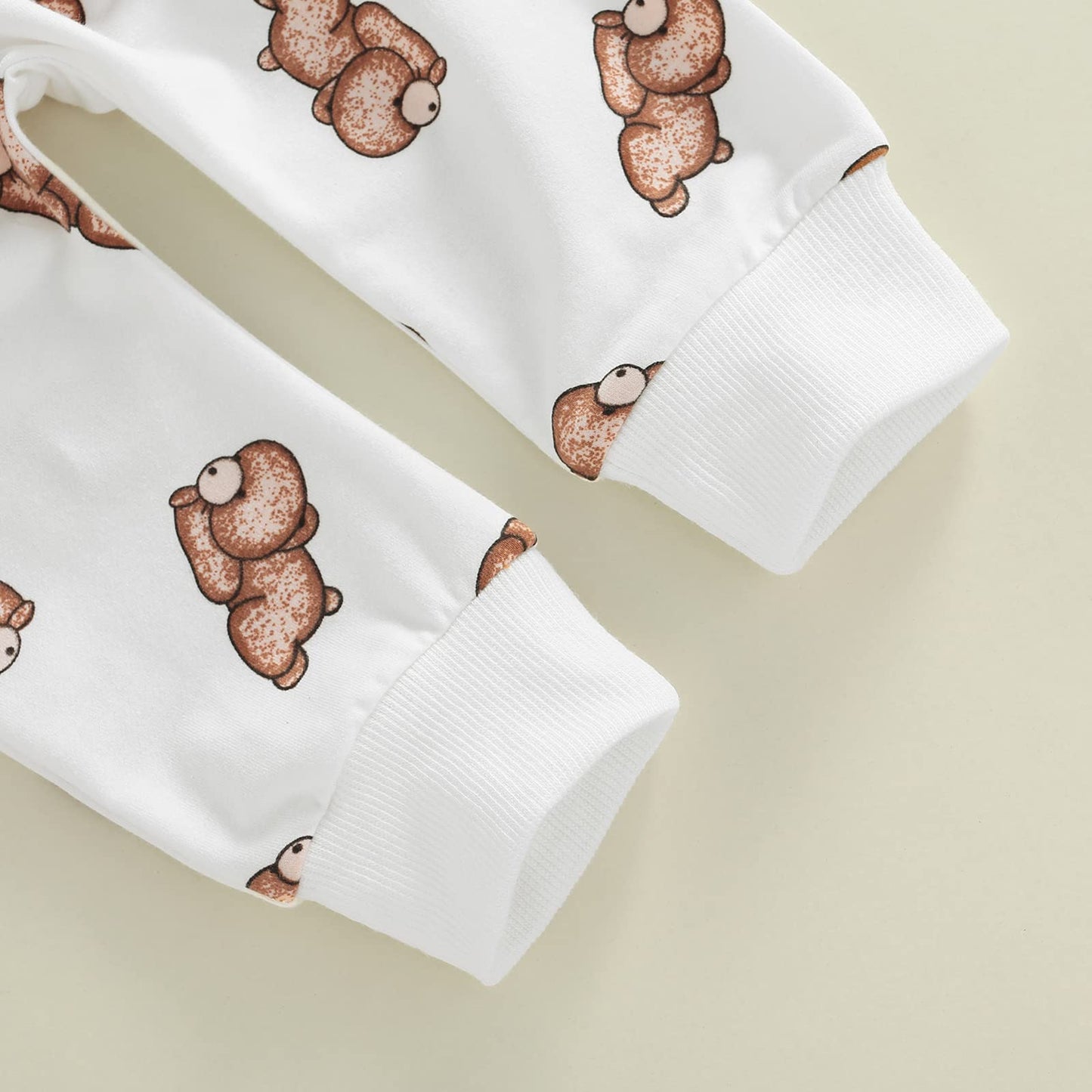 Ledy Champswiin 2pcs Winter Newborn Baby Boy Clothes Infant Dinosaur Print Outfit Ribbed Long Sleeve Tops Pants Set 0-3M