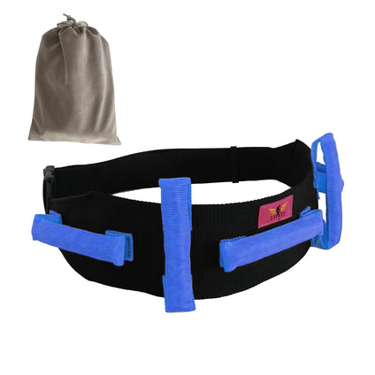 TRIP WING Transfer Gait Belt with Handles and Quick Release Buckle - Elderly Patient Walking Ambulation Assist Mobility Aid (55