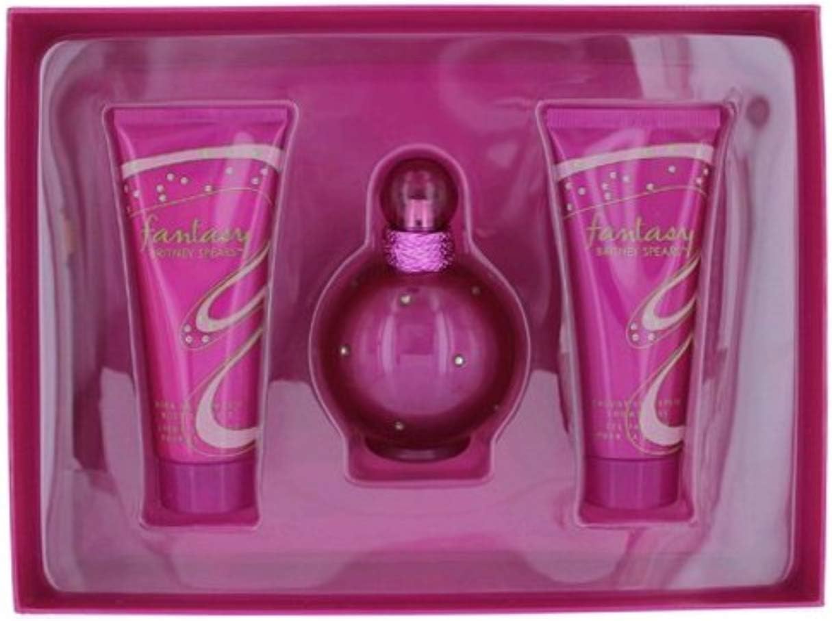 BRITNEY SPEARS FANTASY (W) EDP 100ML+100ML SG+100ML BL SET